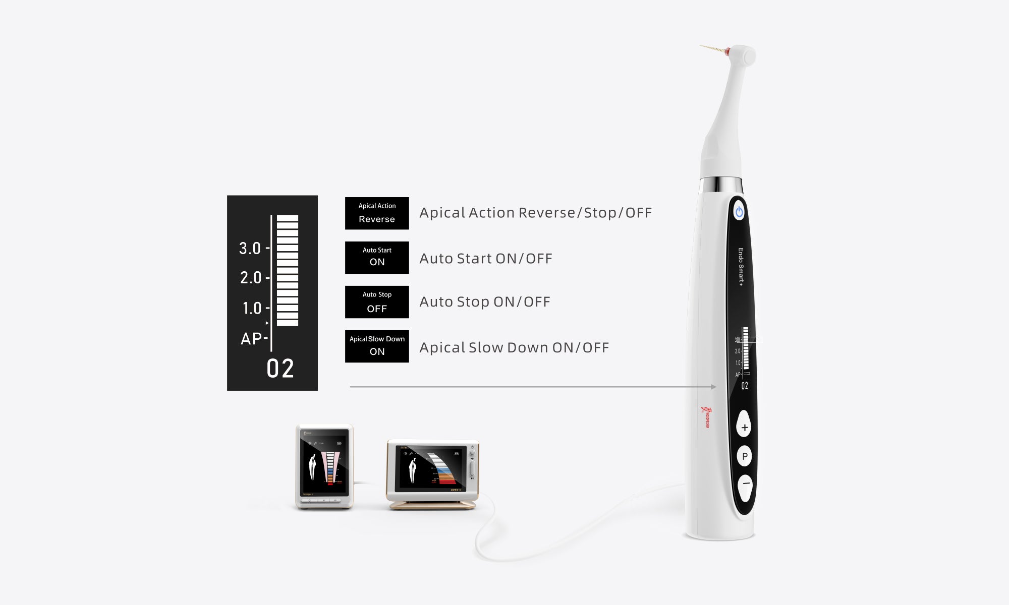 Woodpecker Endo Smart+ brushless endodontic motor