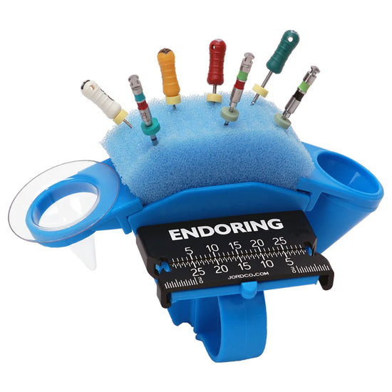 EndoRing - Hand-held Endodontic Instrument - with REDUCED GLARE Metal Black Ruler
