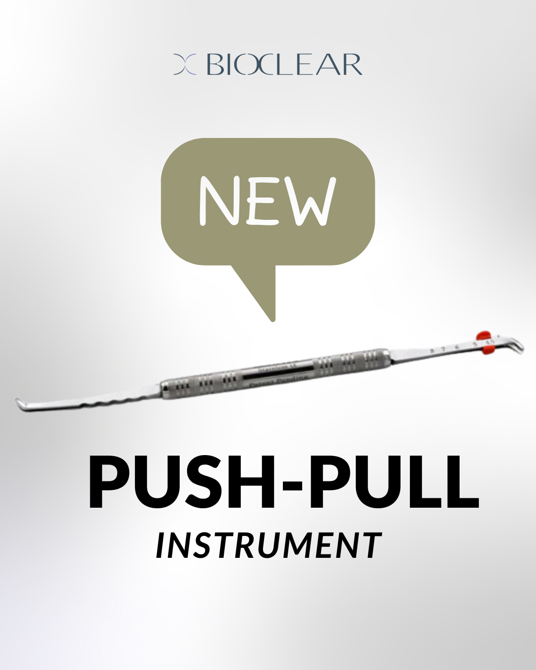 Coming Soon! The new adjustable Push Pull Instrument