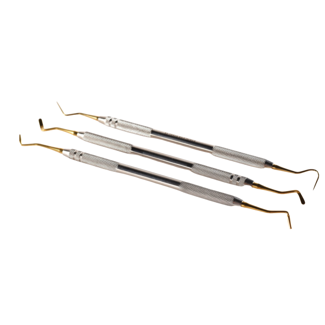 Bioclear Curved Sculpting Set - 3 Instruments