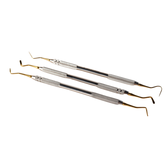 Bioclear Curved Sculpting Set - 3 Instruments